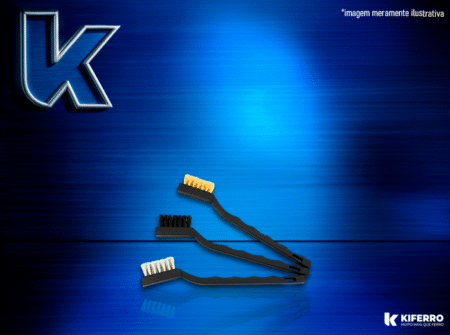 Jogo de Escova de Aço 175mm