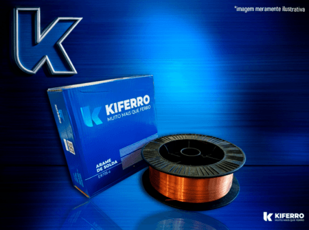 Arame para solda MIG/MAG ER70S-6 AWS A5.18