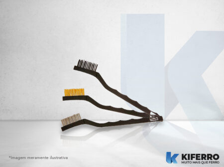 Jogo de Escova de Aço 175mm