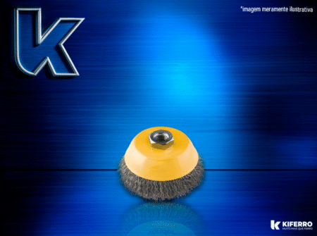 Escova Copo com Ondulada