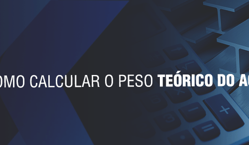 Como calcular o peso teórico do aço
