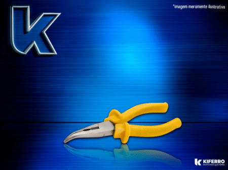 Alicate Bico Meia Cana Curvo