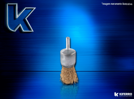 Escova de Aço Tipo Pincel