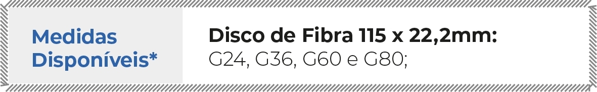Tabela Disco de Fibra