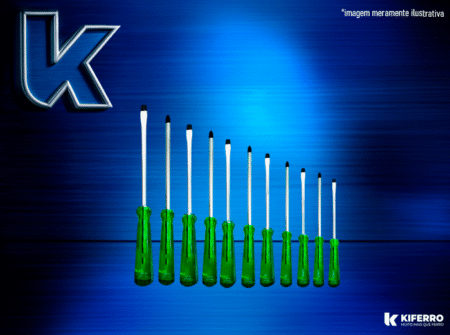Jogo de chaves Fenda e Philips