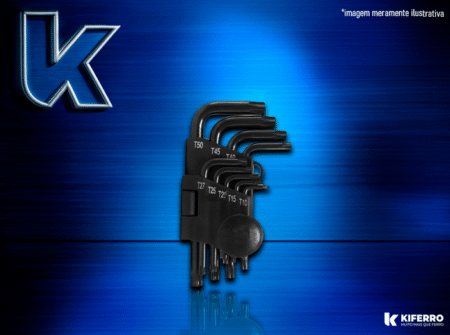 Jogo de Chave Torx T10 a T50