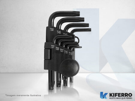 Jogo de Chave Torx T10 a T50