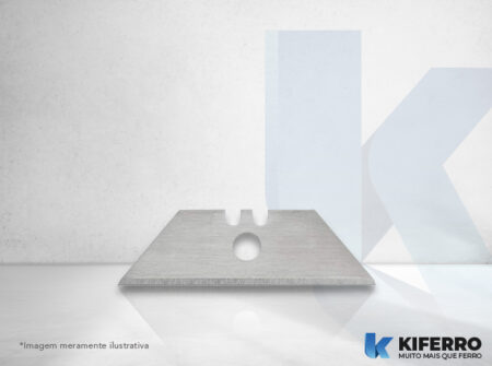 Lâmina Trapezoidal Com Furo