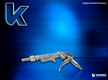 Pistola de Limpeza Corpo Alumínio