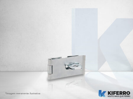 Porta Cadeado Zincado