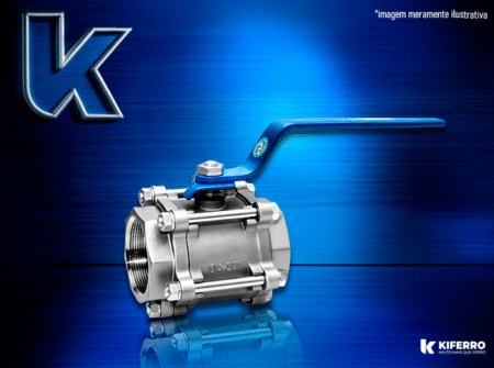 Válvula Esfera Tripartida Plena BSP