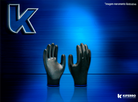 Luva Poliéster com Banho PU