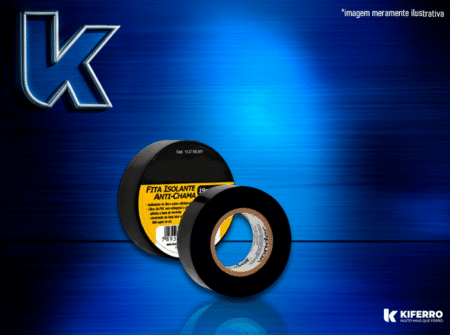 Fita Isolante 19×10 Preta