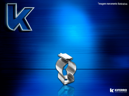 Abraçadeira Tipo D com Chaveta