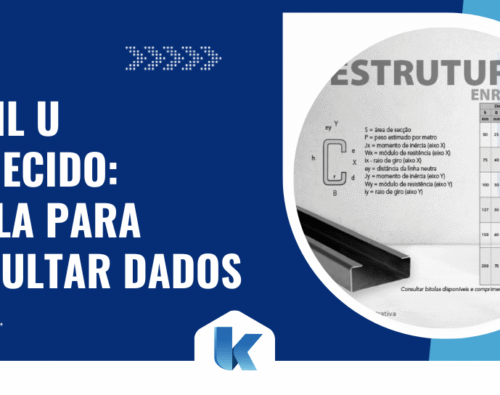 Perfil U enrijecido: tabela para consultar dados