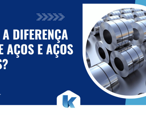 Qual a diferença entre aços e aços ligas?