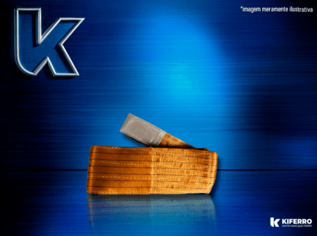 Cinta p/ elevação de carga 4,00mt  6,0 Ton