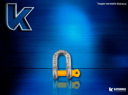 Manilha Reta G210 – 3/8″ Industrial 2Tn 