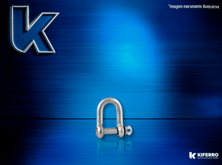 Manilha Reta G210 – 3/16″ Industrial