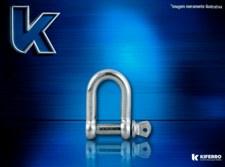 Manilha Reta 5/8″ Leve 800Kg