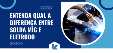 Entenda qual a diferença entre solda MIG e eletrodo, com processo de soldagem em aço mostrando arco elétrico e aplicação industrial.