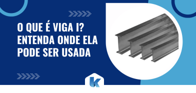 Ilustração com perfis metálicos estruturais explicando o que é Viga I e onde esse tipo de viga de aço pode ser utilizado na construção civil.